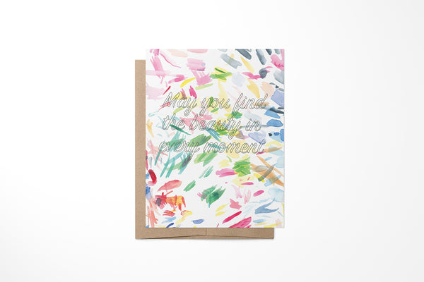 Beautiful Moment Greeting Card