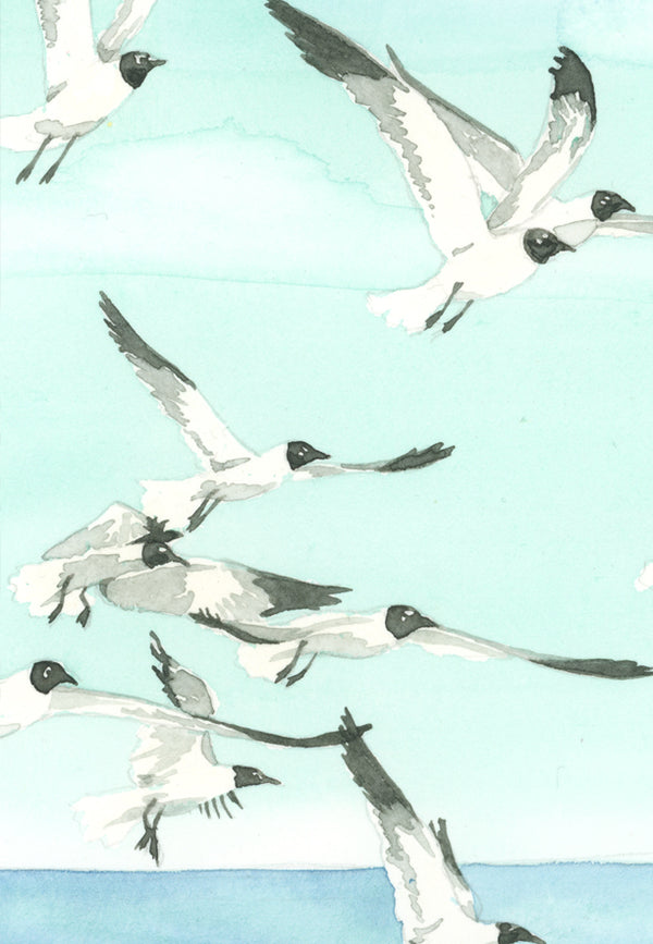 Birds In Flight Print
