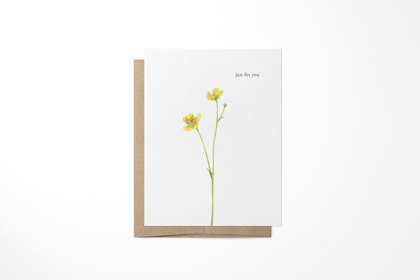 Buttercup Greeting Card