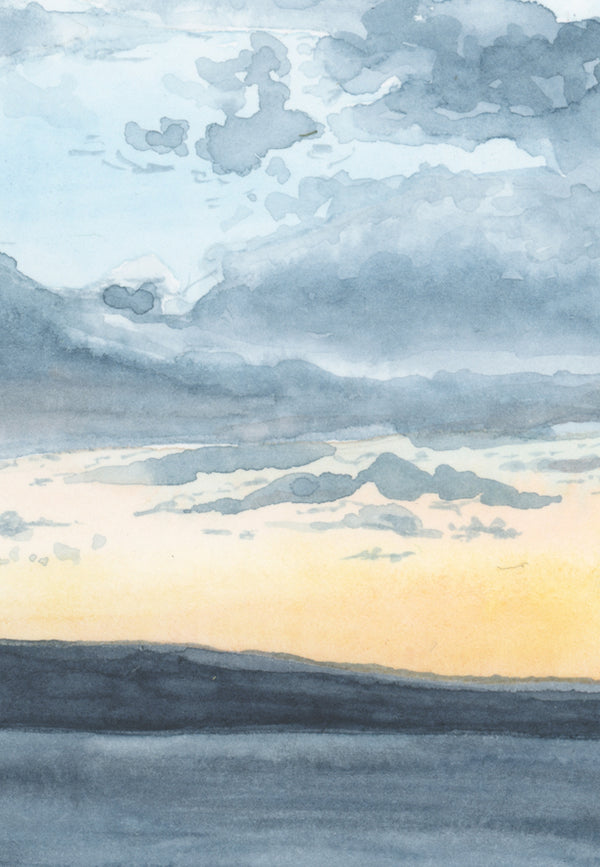 Lakeside Sunset Print