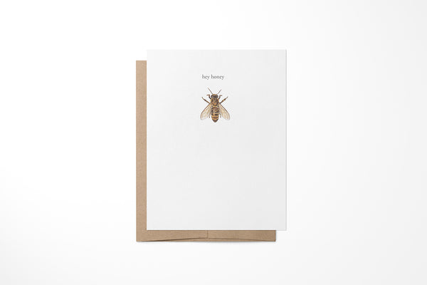Honeybee Greeting Card
