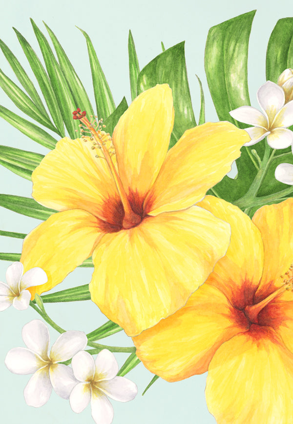 Tropical Bouquet Print