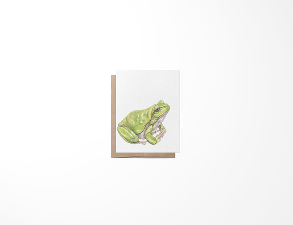 Frog Mini Card