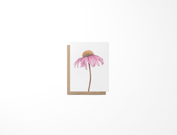Echinacea Mini Card