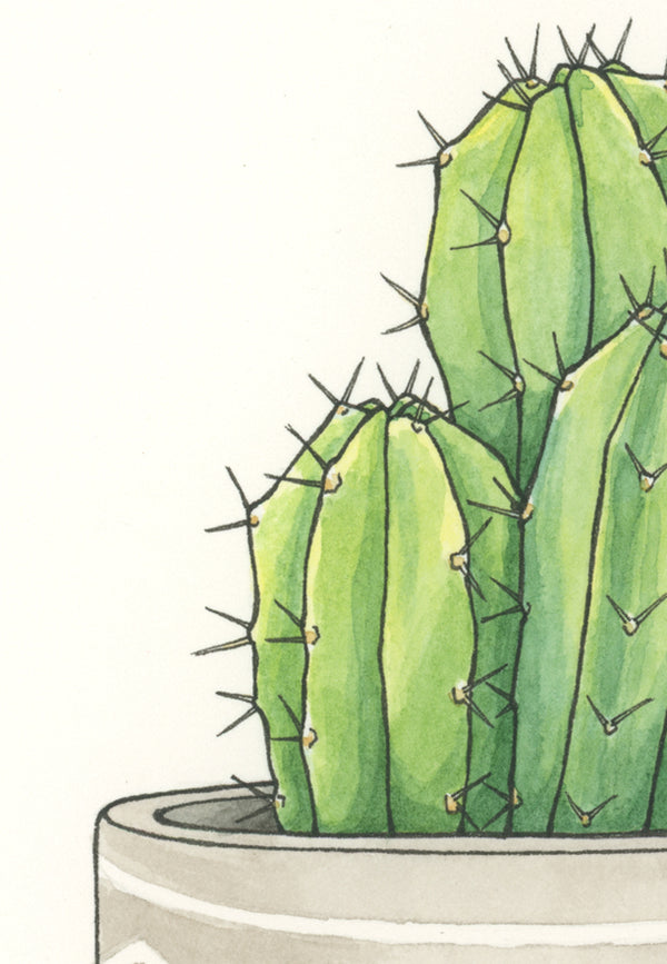 Tall Cactus Print