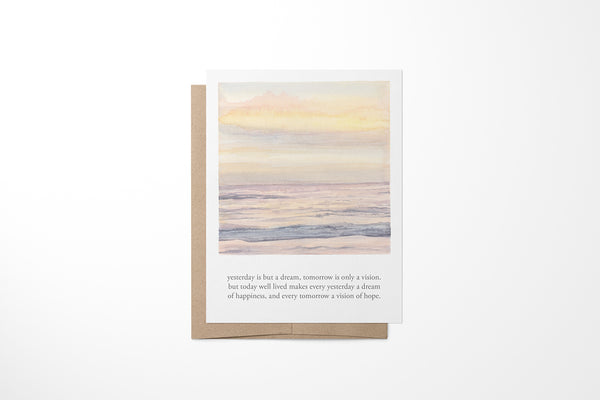 Dream Sunset Greeting Card