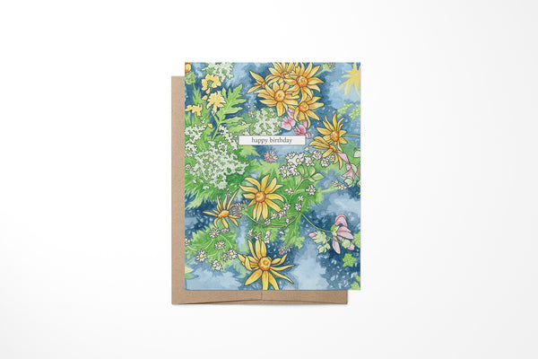Wildflowers Greeting Card