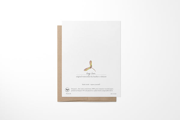 Swallow Bird Greeting Card