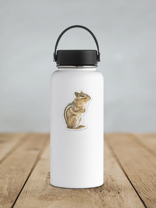 Chipmunk Eco-sticker