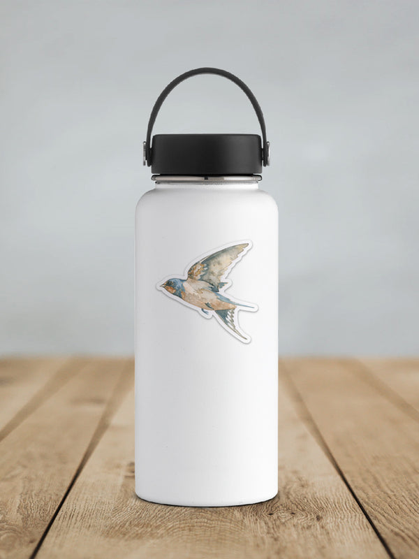 Swallow Eco-Sticker