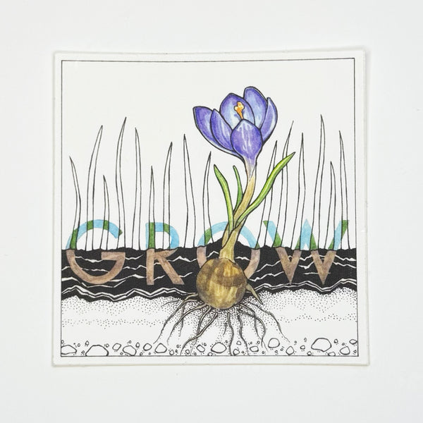 Grow Sticker