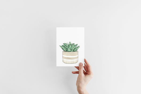 Succulent Print