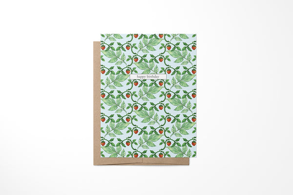 Strawberries Greeting Card